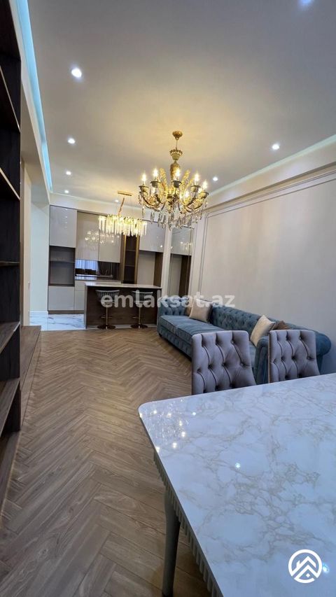 Kirayə (aylıq) 2 otaq yeni tikili 70 m², Gənclik metrosu — Bakı
