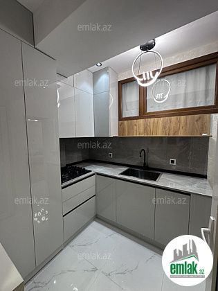 Satılır 2 otaqlı 65 m² yeni tikili Həzi Aslanov m — Mənzil (3)