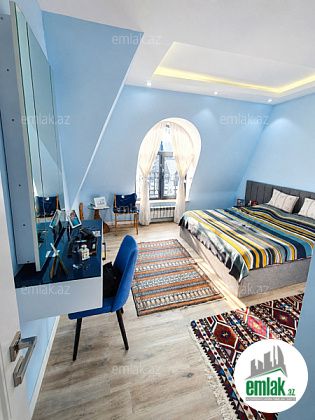 Satılır 4 otaqlı 140 m² yeni tikili Nizami m — Mənzil (12)