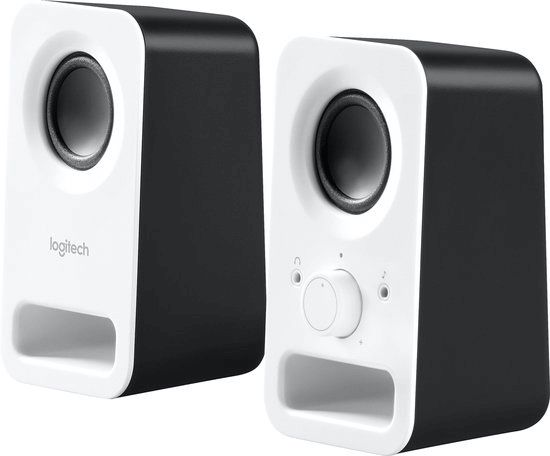 Kalonka Logitech z150 Multimedia Speakers -Snow Whıte - 3.5MM - UK 980-000817 — Kompüterlər və noutbuklar, Bakı