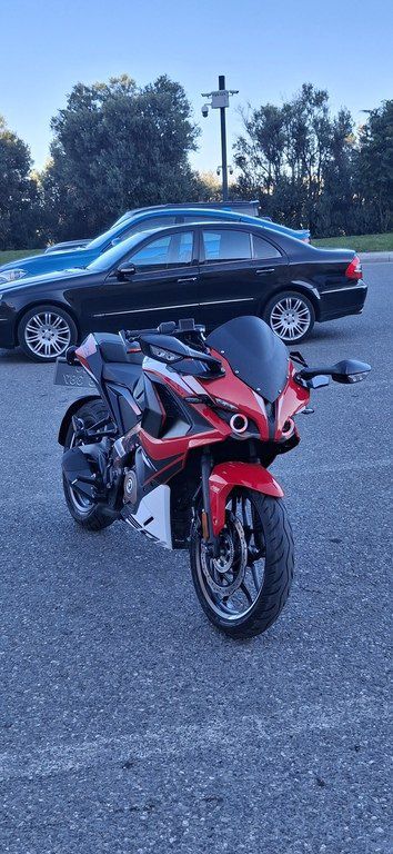 Bajaj Pulsar RS 200, 200 sm3, 2026 il, 1 500 km — Motosikletlər, Bakı (7)