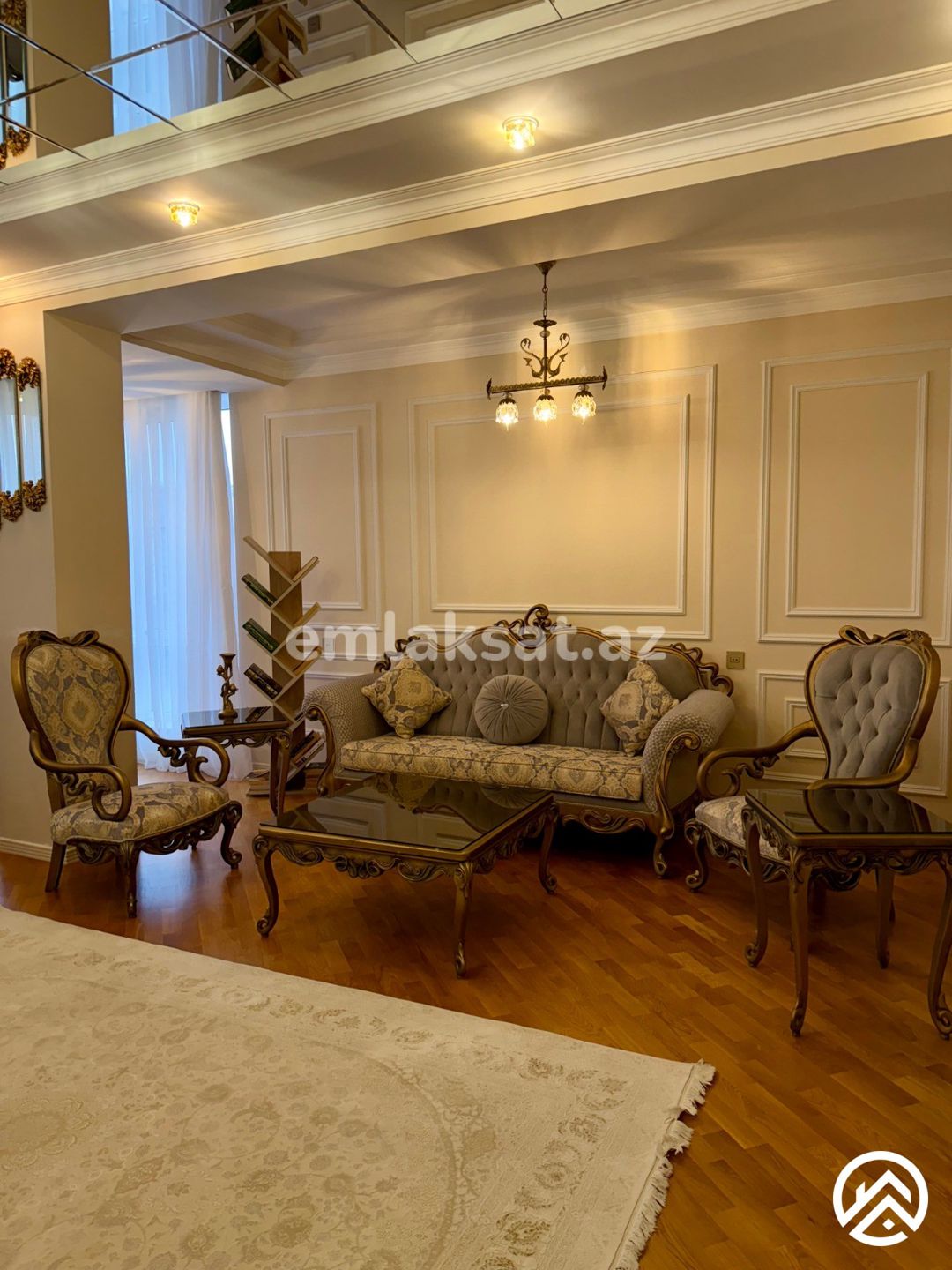 Satılır 3 otaq yeni tikili 132 m², Nəsimi metrosu — Mənzil, Bakı (5)