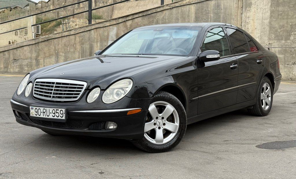 Mercedes E 320 4MATIC, 3.2 L, 2004 il, 248 000 km 90-RU-959 — Avtomobillər, Bakı
