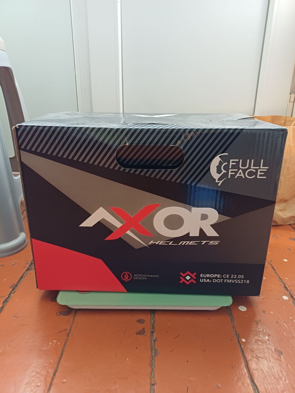 Axor Carbon fiber kask. 1 2 dəfə istifadə olunub. motosikletimi — Motosiklet geyimi, Bakı (7)
