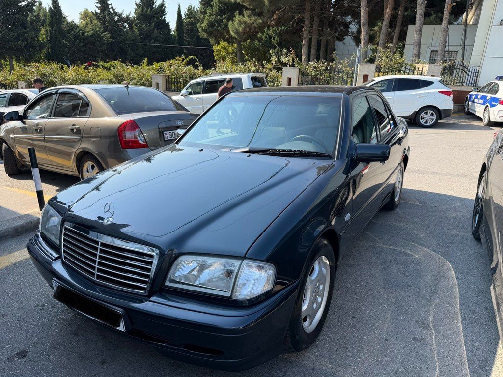 Mercedes C 200, 2.0 L, 1998 il, 384 512 km — Avtomobillər, Bakı (2)