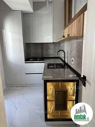 Satılır 2 otaqlı 65 m² yeni tikili Həzi Aslanov m — Mənzil (11)