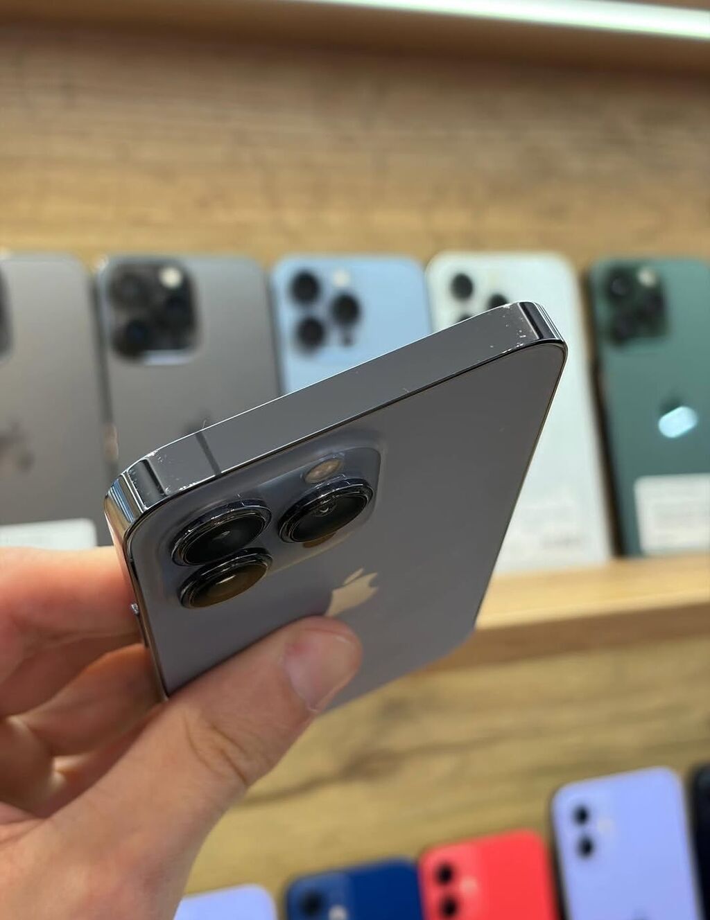 IPhone 13 Pro, 128 GB, Sierra Blue, Zəmanət, Simsiz şarj, Face ID — Apple iPhone, Digah (5)