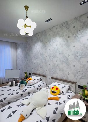 Satılır 3 otaqlı 120 m² yeni tikili İnşaatçılar m — Mənzil (9)