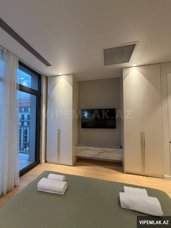 Sabunçu rayonunda 1 otaqlı Yeni tikili Kirayə verilir, 47 m² — Mənzil, Bakı (5)