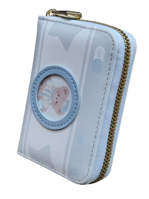 Kredit kartları qabı qızlar üçün, poliuretan, 10 bölmə, mavi - Yadas_1384-G017_Blue — Bakı