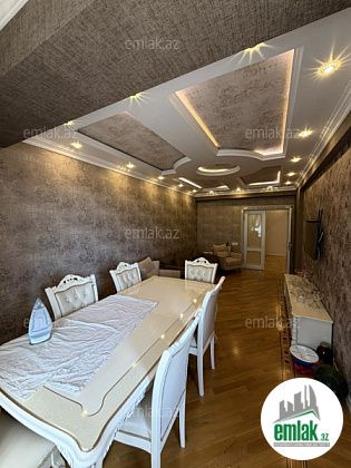 Satılır 3 otaqlı 128 m² yeni tikili Həzi Aslanov — Mənzil (2)