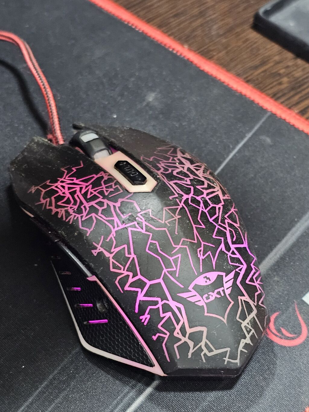 Trust GXT naqilli oyun siçanı – USB ilə qoşulan, paracord tipli — Klaviaturalar və siçanlar, Bakı (2)