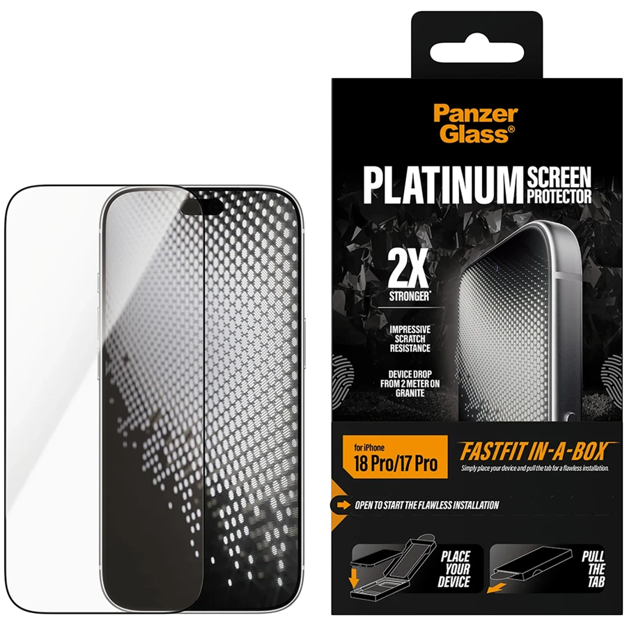 Qoruyucu şüşə Panzerglass iPhone 17 Pro/18 Pro üçün — Bakı