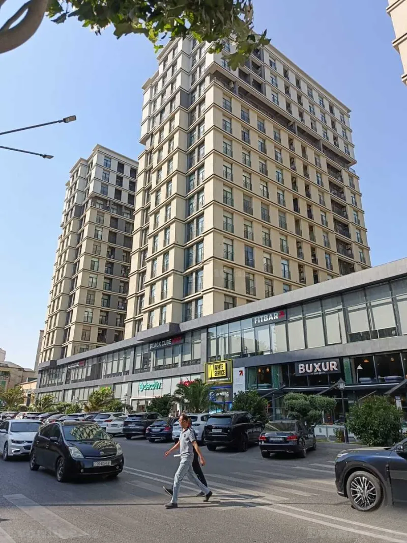 Satılır 3 otaqlı Mənzil Yeni tikili 127.8 m² Bakı, Nərimanov r., Gənclik m — Bakı