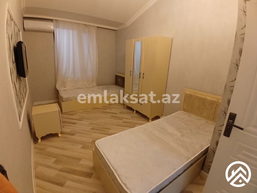 Kirayə (aylıq) 3 otaq yeni tikili 110 m², İnşaatçılar metrosu — Mənzil, Bakı (2)