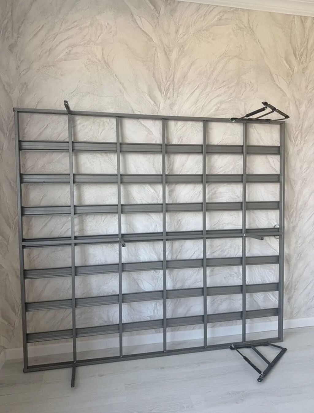 Metall çarpayı karkası - Material: möhkəm metal konstruksiya — Yataqlar, Mehdiabad