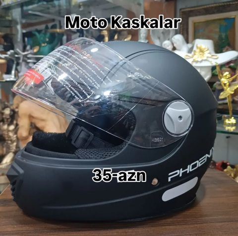 Moto kaskalar 35-azn – tam üzlü modellər Ünvan Q Qarayev metrosunun — 35 ₼ · Bakı · Motosiklet geyimi Moto kaskalar 35-azn – tam üzlü modellər Ünvan Q Qarayev metrosunun — Bakı