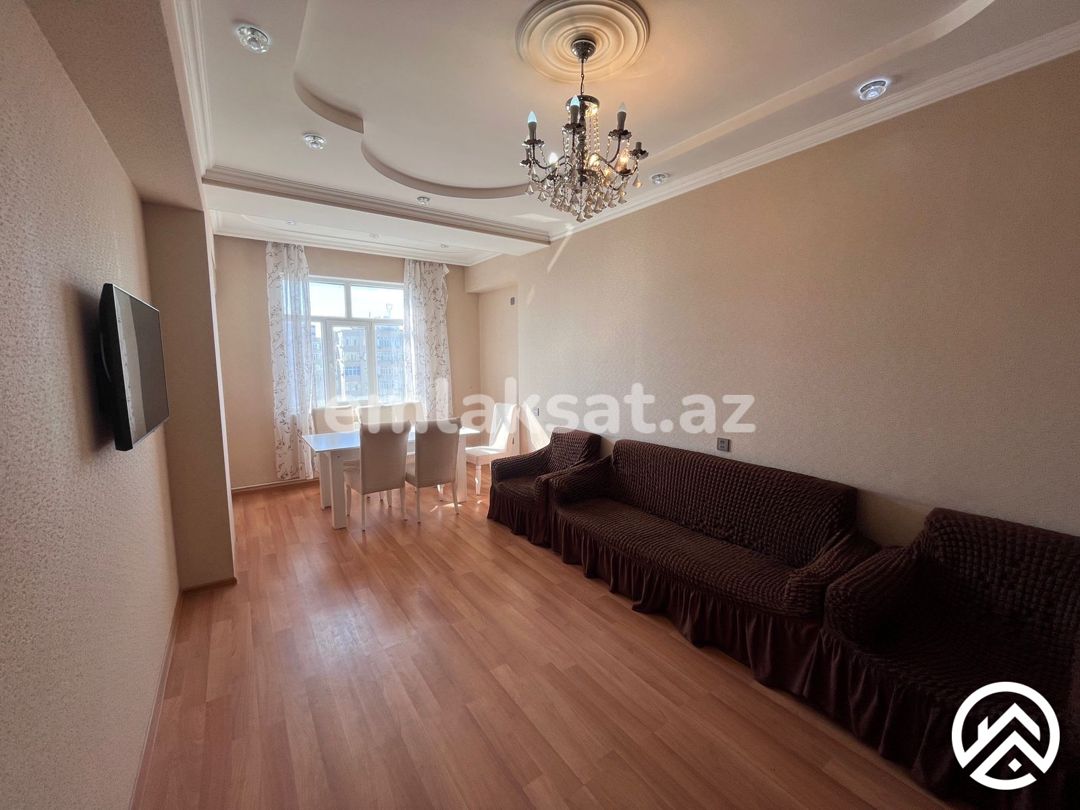 Kirayə (aylıq) 3 otaq yeni tikili 90 m², Badamdar — Mənzil, Bakı (10)