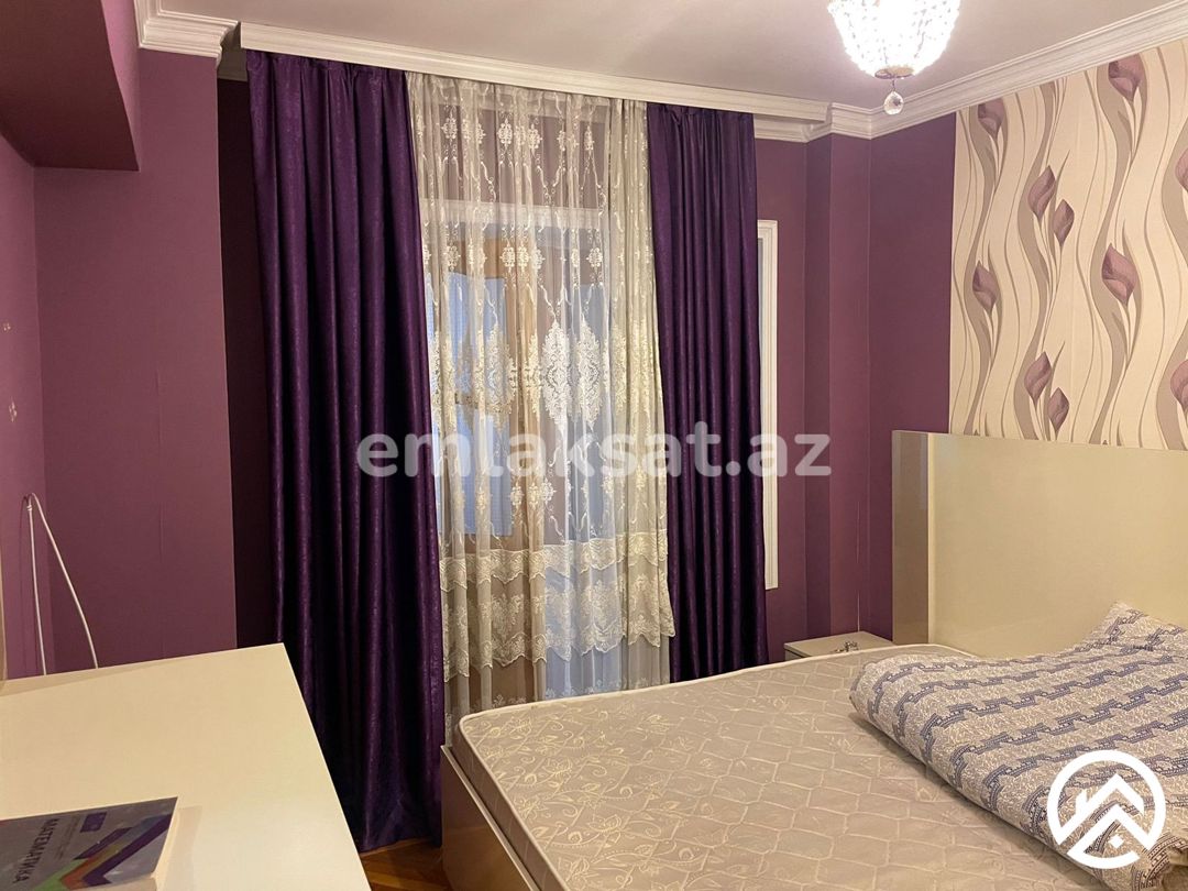 Kirayə (aylıq) 4 otaq yeni tikili 120 m², Elmlər akademiyası metrosu — Mənzil, Bakı (3)