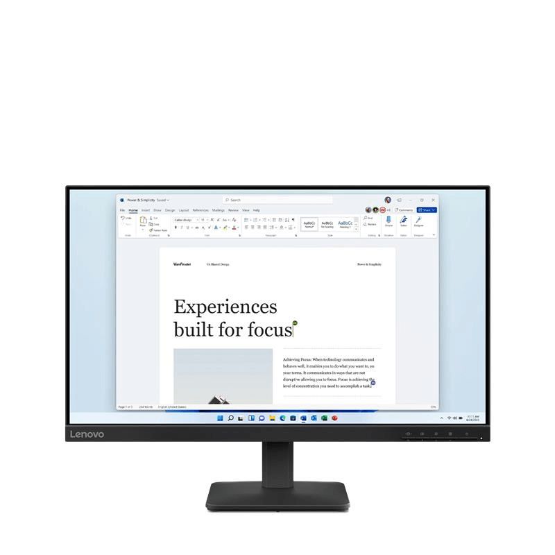 Monitor Lenovo L24-4e 68C2KAC1EU — Monitorlər, Bakı