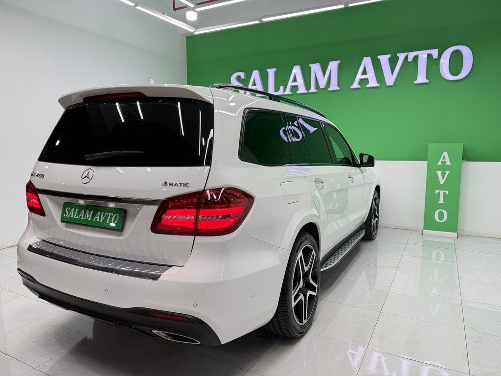 Mercedes GLS 400 4MATIC, 3.0 L, 2016 il, 195 300 km — Avtomobillər, Bakı (4)