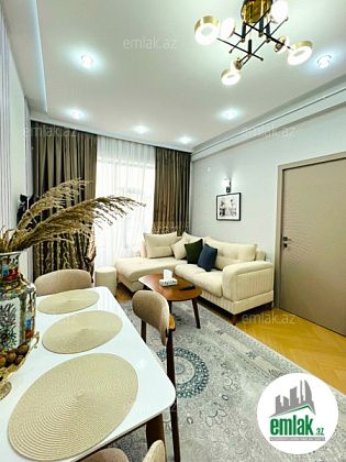 Satılır 2 otaqlı 60 m² yeni tikili Nəsimi r — Mənzil (4)