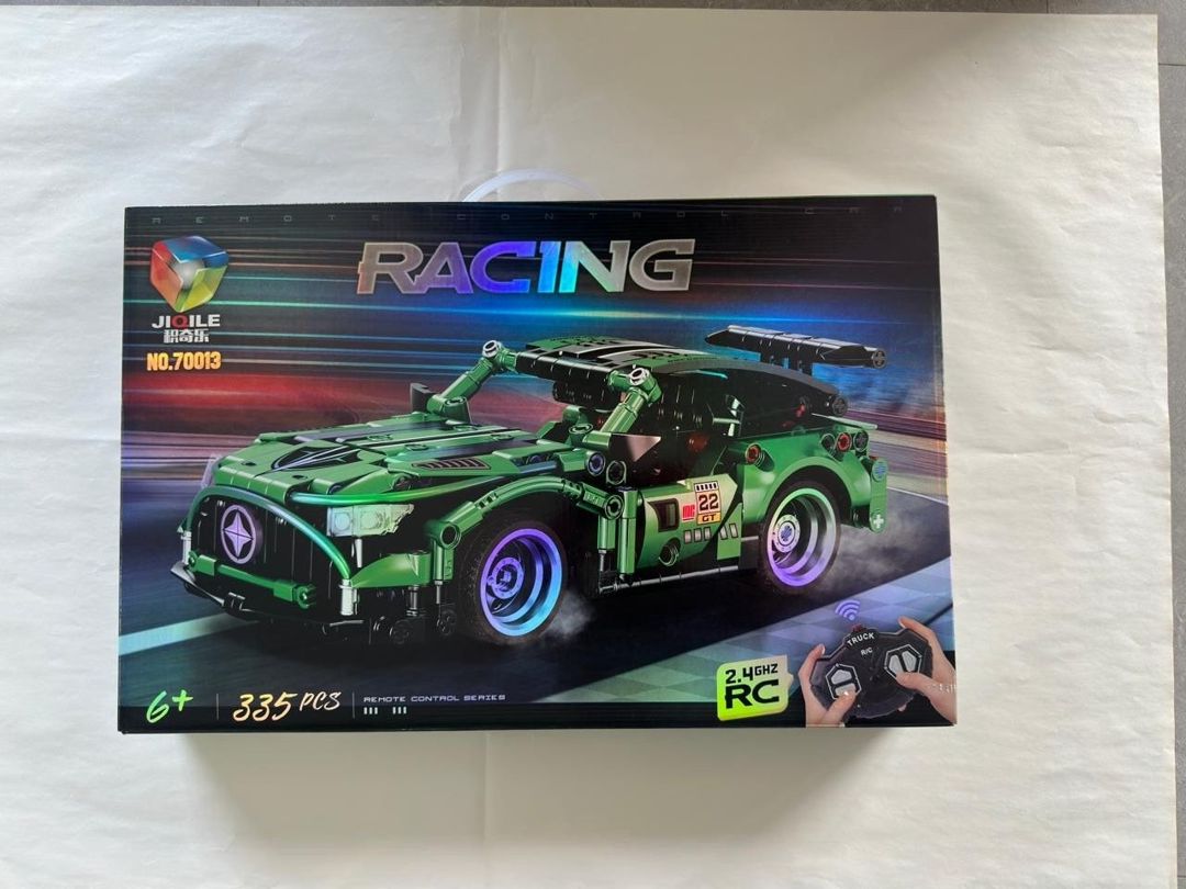 Radio ilə idarə olunan maşın Racing 335PCS, yaşıl, 6+ yaş — Mallar, Bakı (3)