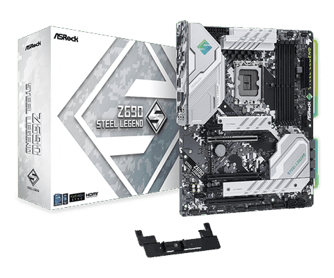 AsRock, Z690 Steel Legend, LGA 1700, DDR5, 192gb, 4800mhz, ATX, 1, 1, 1, 3, 8, 2x8pin 90-MXBIK0-A0UAYZ — Bakı