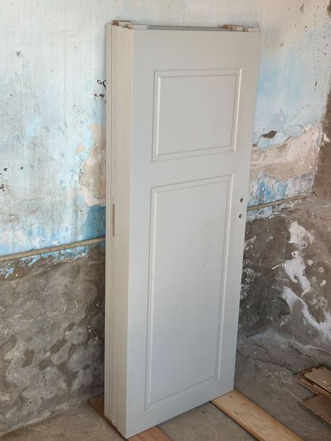 Ağ rəngli otaq qapısı dəsti - Material: MDF/taxta kompozit - Rəng — Bakı
