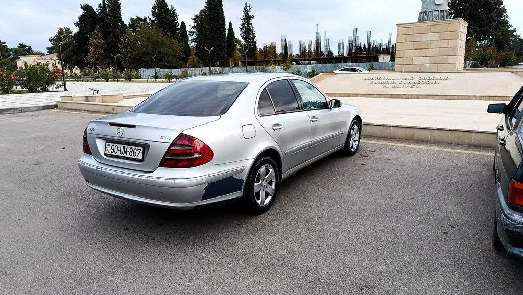 Mercedes E 270, 2.7 L, 2003 il, 323 000 km 90-UM-867 — Avtomobillər, İmişli (2)