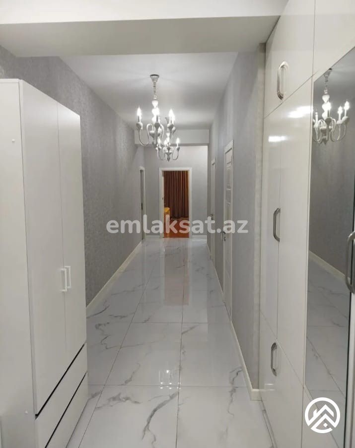 Satılır 3 otaq yeni tikili 110 m², Elmlər akademiyası metrosu — Mənzil, Bakı (11)