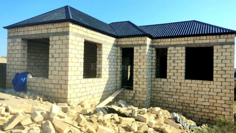 Satılır 3 otaqlı Həyət evi 80 m² Bakı, Abşeron r., Fatmayı — Ev, villa, Bakı (2)