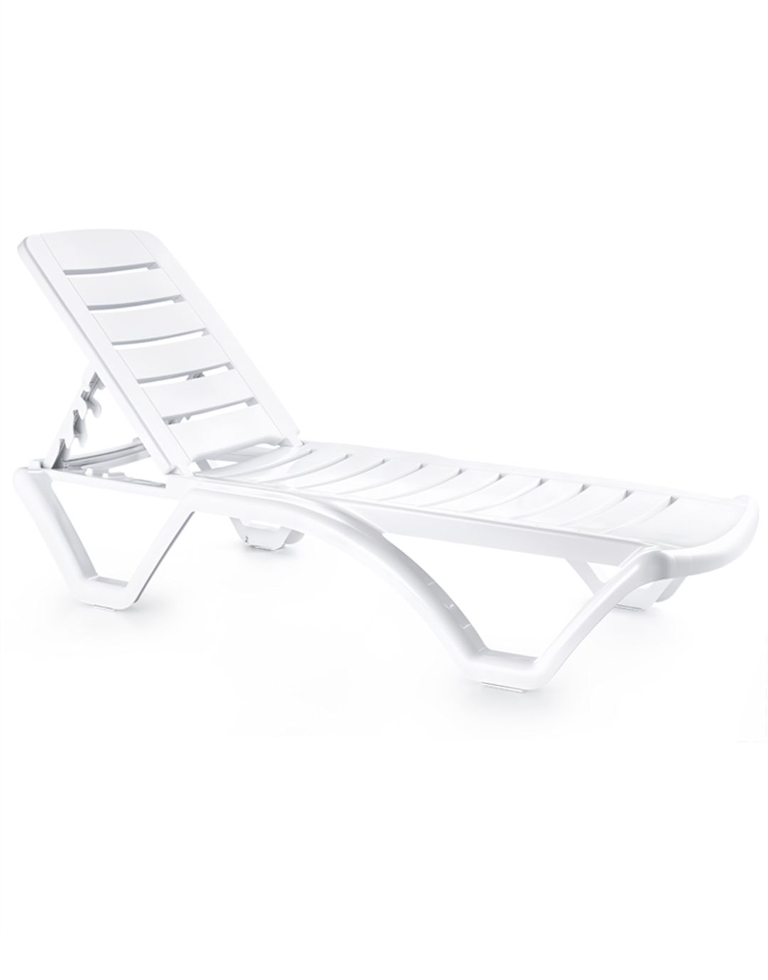 Şezlonq Senyayla Elite, 70x185x35 sm, ağ — Mallar, Bakı
