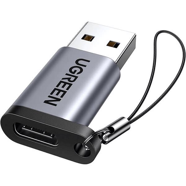 50533 Ugreen USB 3.0-A to Usb-c M/F Adpater (Gray) US276 — Kompüterlər və noutbuklar, Bakı