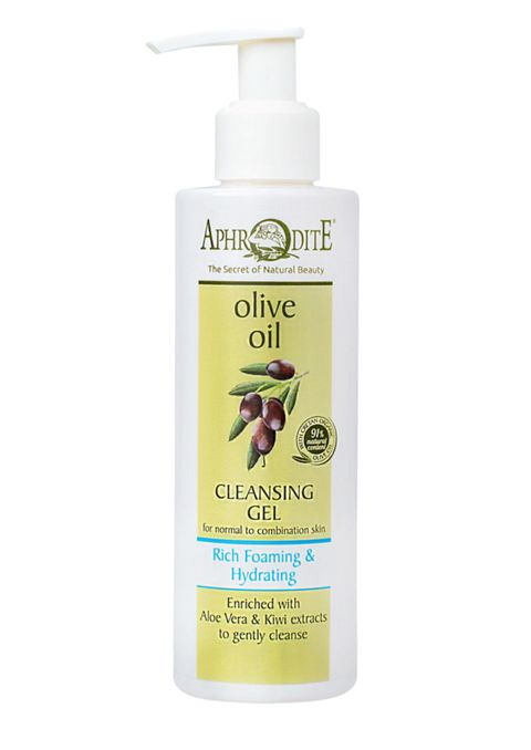 Yuyunma geli Aphrodite Olive Oil Cleansing Gel aloe vera ekstraktı ilə 200 ml — Bakı