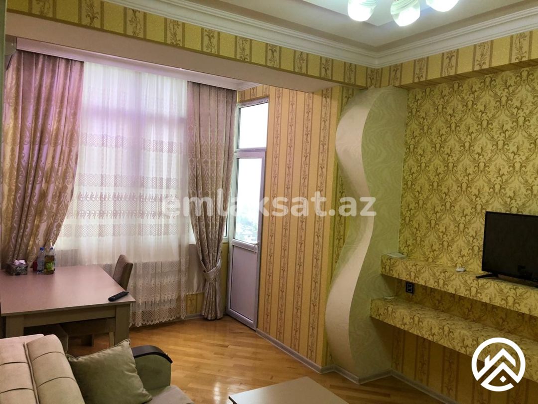 Kirayə (aylıq) 2 otaq yeni tikili 48 m², İnşaatçılar metrosu — Mənzil, Bakı