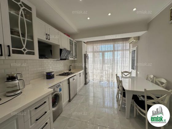 Satılır 3 otaqlı 120 m² yeni tikili Həzi Aslanov m — Mənzil (6)