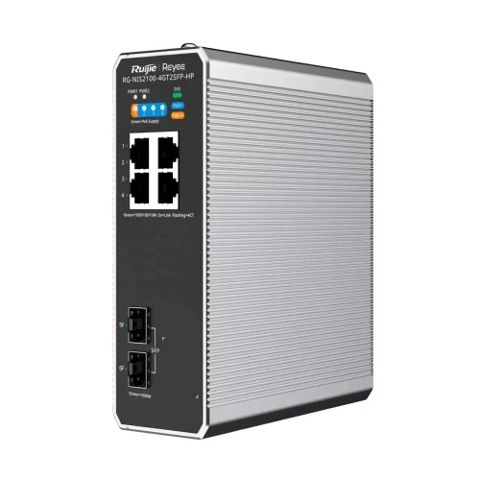 Reyee RG-NIS2100-4GT2SFP-HP 6 Port Industrial Switch — Bakı