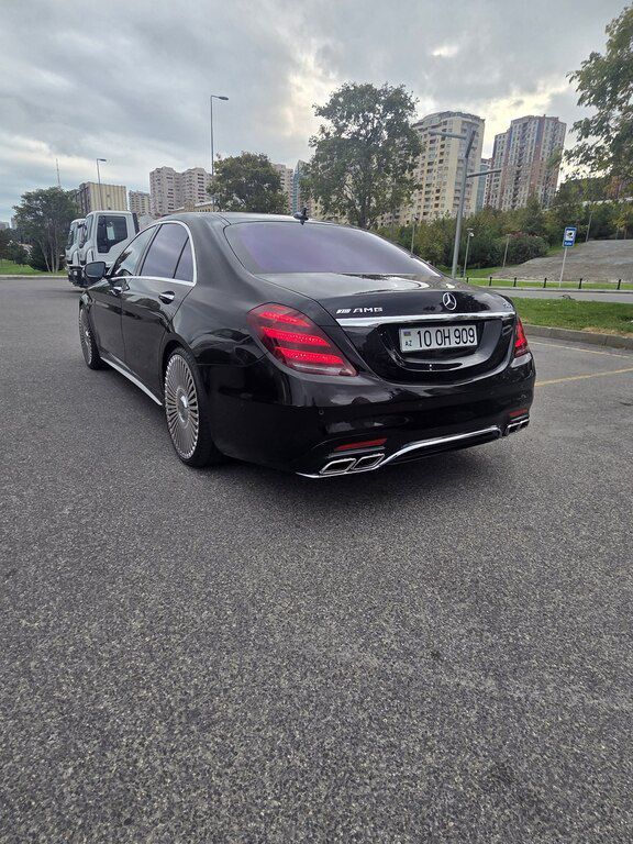 Mercedes S 500, 4.7 L, 2013 il, 170 000 km 10-OH-909 — Avtomobillər, Bakı (5)
