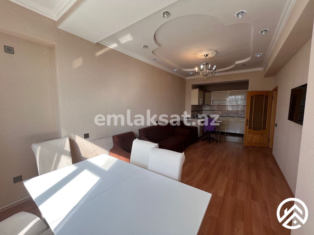 Kirayə (aylıq) 3 otaq yeni tikili 90 m², Badamdar — Mənzil, Bakı (2)