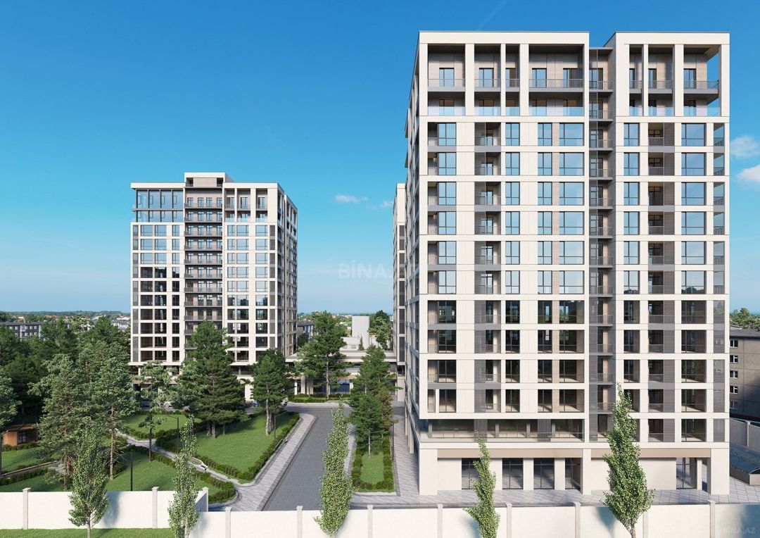 Satılır 3 otaqlı yeni tikili 95 m² — Mənzil, Bakı (9)