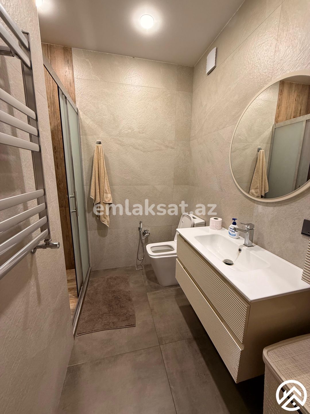 Kirayə (aylıq) 3 otaq yeni tikili 90 m², Elmlər akademiyası metrosu — Mənzil, Bakı (9)
