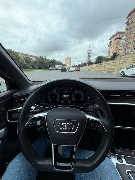 Audi A6, 2.0 L, 2021 il, 56 460 km — Avtomobillər, Bakı (8)