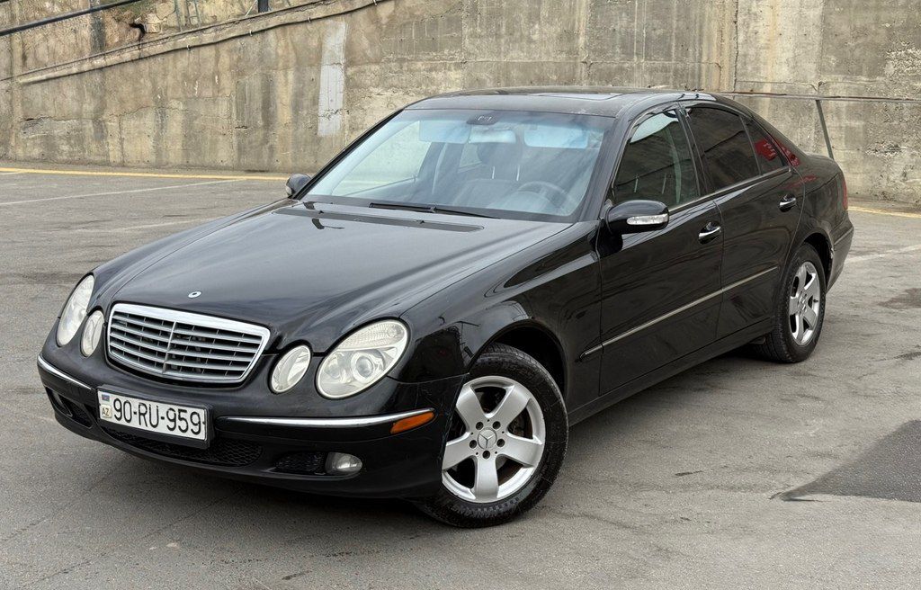 Mercedes E 320 4MATIC, 3.2 L, 2004 il, 248 000 km 90-RU-959 — Avtomobillər, Bakı (2)
