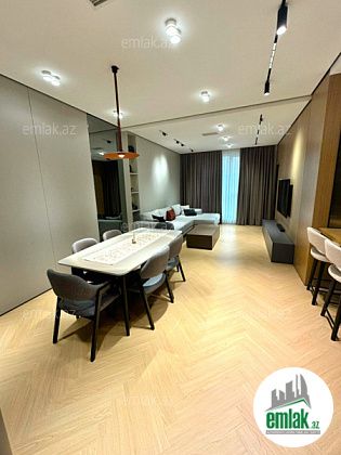 Satılır 3 otaqlı 128 m² yeni tikili Nəsimi r — Mənzil (4)