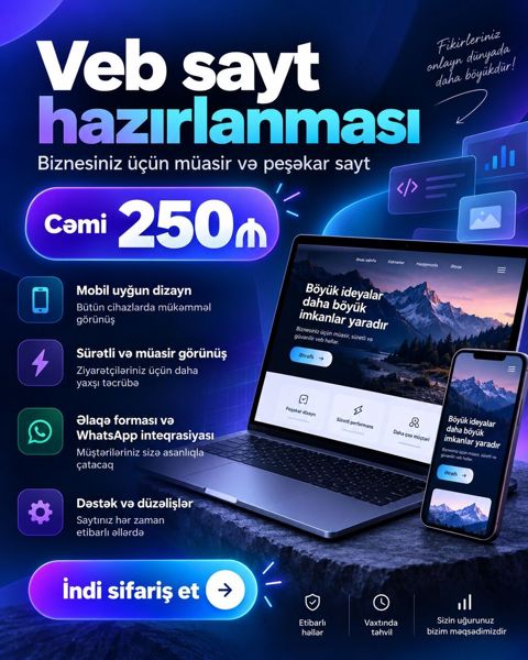 Veb saytların hazırlanması — Lənkəran