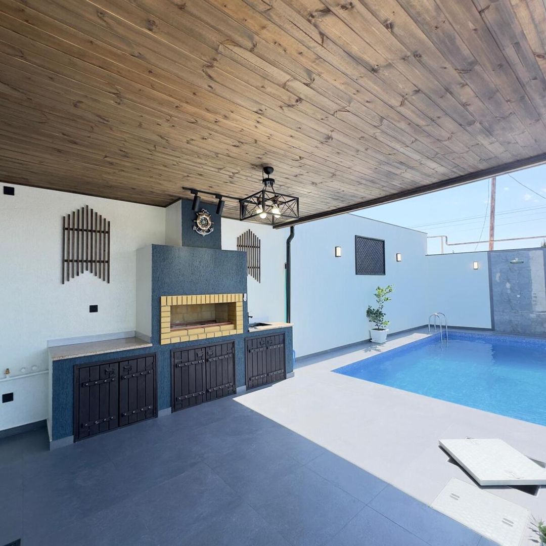 Satılır 4 otaqlı həyət evi/bağ evi 160 m² — Ev, villa, Bakı (8)