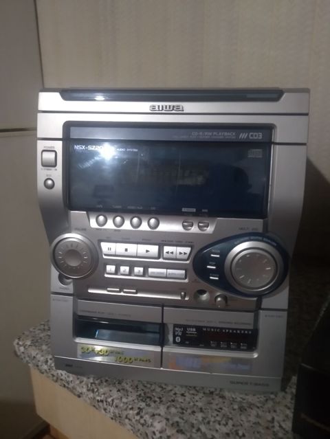 Aiwa NSX-SZ20 kompakt audio sistemi - 3 diskli CD çalğı (CD, Cd‑r/rw — Bakı