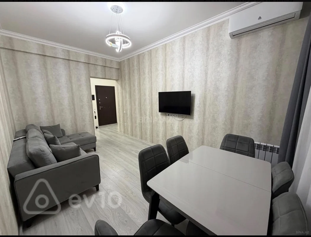 2 otaqlı mənzil, 58 m², Həsən bəy Zərdabi pr. — kirayə — Mənzil, Bakı (3)