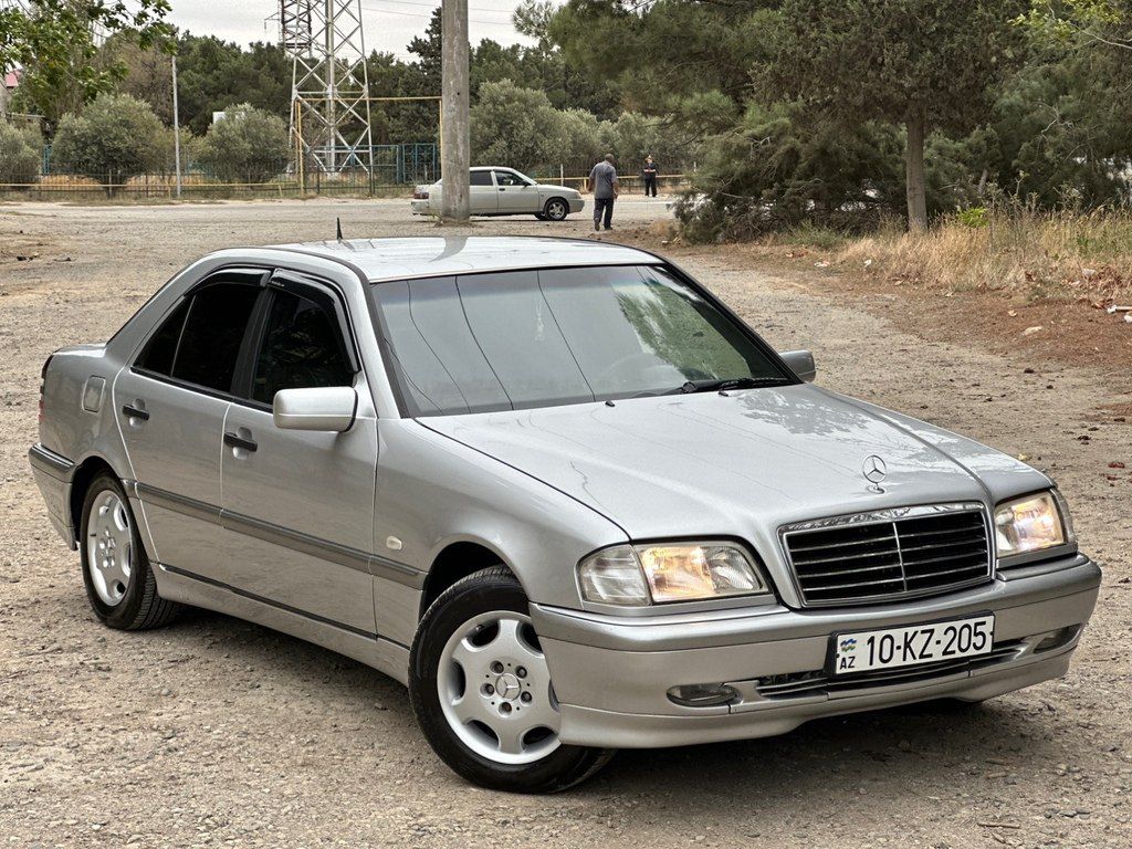 Mercedes C 180, 1.8 L, 1998 il, 385 754 km 10-KZ-205 — Avtomobillər, Sumqayıt (5)